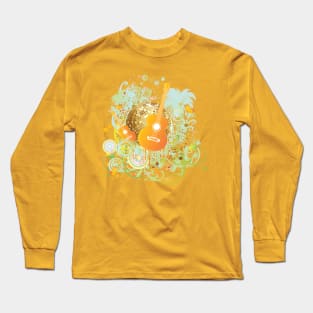 Beach party with guitar Long Sleeve T-Shirt